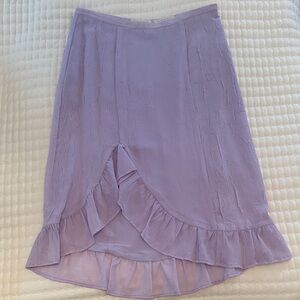 Urban Outfitters Lilac High-Low Skirt